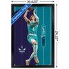 Trends International NBA Charlotte Hornets - LaMelo Ball 23 Framed Wall Poster Prints - 3 of 4