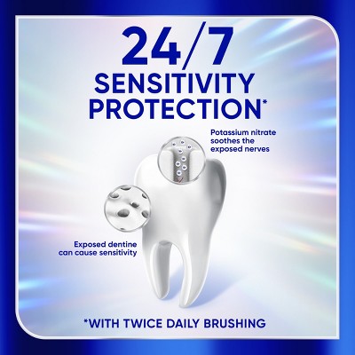 Sensodyne Clinical White Stain Protector Toothpaste - 3.4oz/3pk