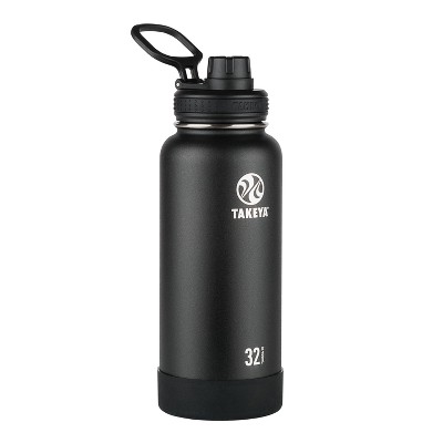 Takeya Actives Stainless Steel Water Bottle w/Straw lid, 32oz Arctic 