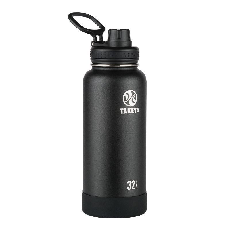Takeya 32oz Actives Insulated Stainless Steel Water Bottle with Spout Lid, 1 of 13