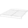 Heavy Duty Metal Platform Beds, Low Bed Frame with Sturdy Steal Slats, No Box Spring Needed, Noise-Free, Easy Assembly - Black - 2 of 4
