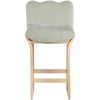Meridian Furniture,Shaw Chenille Fabric Upholstered Counter Stool - 2 of 4