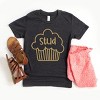 The Juniper Shop Stud Muffin Plain Youth Short Sleeve Tee - L - Charcoal - 4 of 4