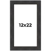 PosterPalooza | Traditional Black Picture Frame - UV Acrylic, Foam Board Backing, Hanging Hardware - 2 of 4