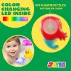 Joyfy 12Pcs Light Up Bath Toys, Toddler LED Bathtub Mermaid Toy, Baby Bathtime Floating Rubber Shower Toy for Infant Baby Kids Boy Girl Gift - 3 of 4