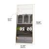 Caro 70.5"×31.5" Oversized Rectangle Aluminum Alloy Frame, Accent Leaning Floor Mirror Bedroom Mirror Wall-Mounted Mirror Dressing Mirror-The Pop Home - 4 of 4