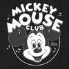 Men's Disney Mickey Mouse Club Black and White T-Shirt - image 2 of 4