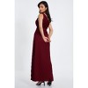 Quiz Women's Satin Pleated One Shoulder Maxi Dress - 3 of 4
