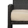 Home Fashions International 3pc O'Linen Wicker Outdoor Cushion Set - 2 of 3