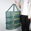 Unique Bargains Single Layer Drying Basket Emerald Green - 2 of 4