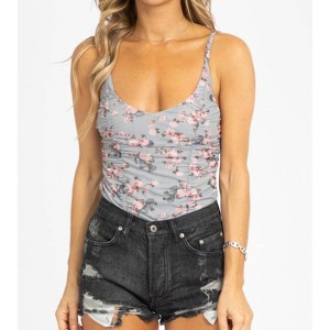 Women's STONE FLORAL BODYSUIT - Et Clet - 1 of 3