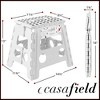 Casafield (Set of 2) Folding Step Stools with Handle, Collapsible Foot Stools for Use in Kitchen and Bathroom - 3 of 4