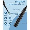 HEATDAZ Electric Toothbrush & Cordless Water Flosser Bundle - 8 Brush Heads, 4 Nozzles, IPX7 Waterproof, 40,000 VPM - Oral Care Set - 2 of 4