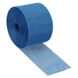 Unique Bargains DIY Party Roll Wrapping Decoration Soft Burlap Fabric Wired Ribbon - 1 of 4