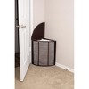 BirdRock Home Compact Corner Laundry Hamper with Lid - Black - 4 of 4