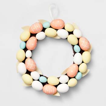 14" Easter Egg Wreath - Spritz™