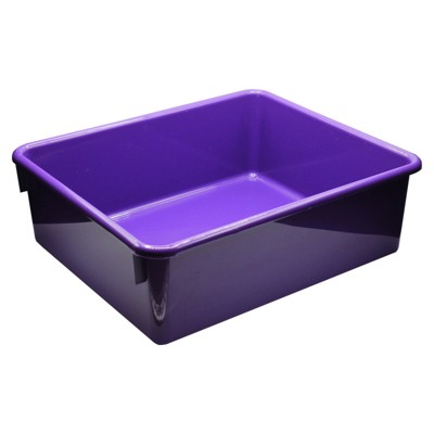 Romanoff Double Stowaway Tray Only, Purple (Pack of 2)