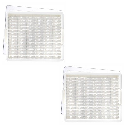 Elizabeth Ward Bead Storage Solutions 82 Piece Craft Supplies Organizer (2  Pack), 1 Piece - Food 4 Less