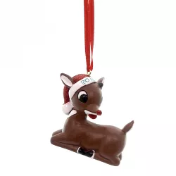 Holiday Ornaments Rudolph 2016 Dated Red-Nosed Reindeer  -  Tree Ornaments