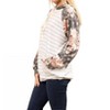 Women's Stripe Hoodie - HEIMISH USA - 2 of 3