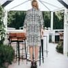 Anna-Kaci Women's Printed Chiffon Layering Long Open Front Duster Cardigan - One Size Fits Most,Snake Print - 2 of 4
