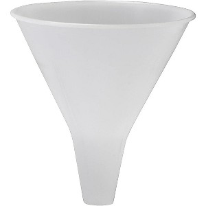 Hutzler Stackable Durable Food-Safe Plastic Funnels - Made In USA - 1 of 4