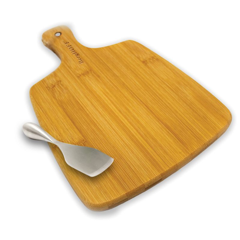 BergHOFF Bamboo 2Pc Paddle Board & Aaron Probyn Cheese Knife Set, 1 of 7