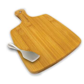 BergHOFF Bamboo 2Pc Paddle Board & Aaron Probyn Cheese Knife Set