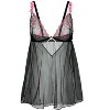 Adore Me Women's Rosamund Babydoll Lingerie - 4 of 4