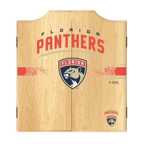 NHL Dart Board Cabinet Set - image 1 of 4