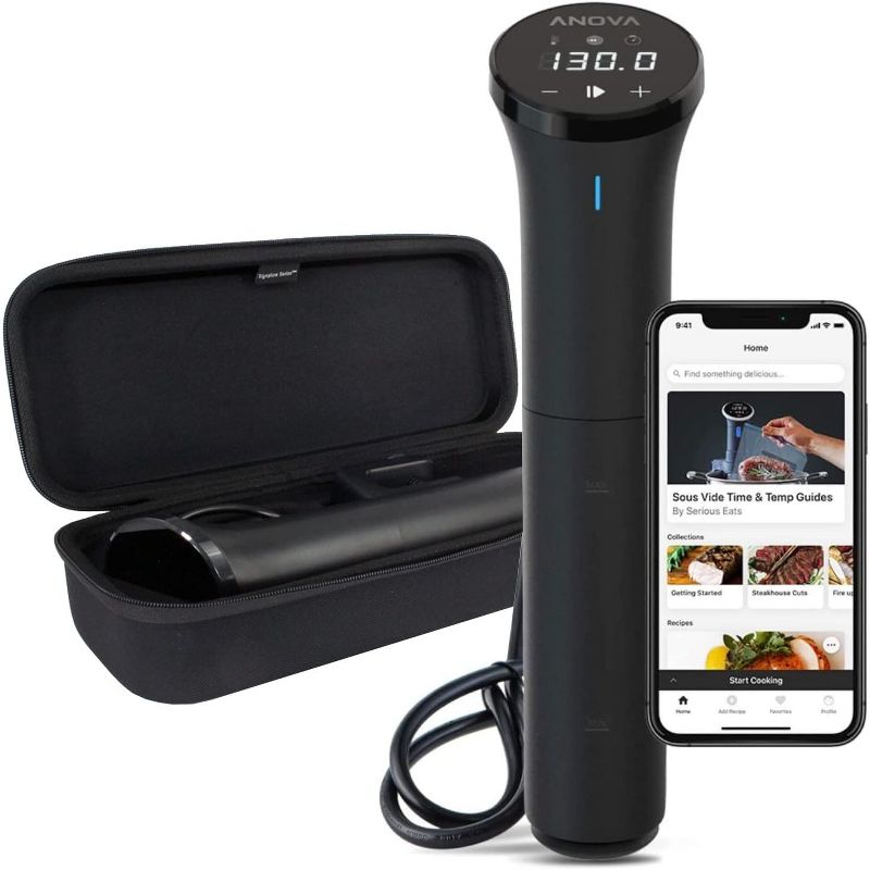 Signature Series Shockproof EVA Hard Case for Anova Culinary Nano Sous Vide Bluetooth Precision Cooker | Lightweight and Portable, 2 of 3