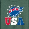Women's - Teenage Mutant Ninja Turtles - USA Raphael Lightweight French Terry Wide Neck Long Sleeve Shirt - 2 of 4