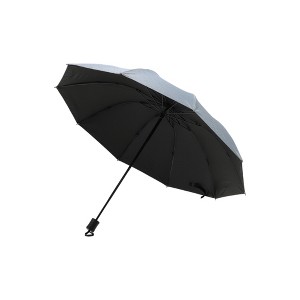 Unique Bargains Umbrella Manual 10-rib Gentleman Check Sun Protection Vinyl Impact Cloth 43.31"x26.77" 1 Pcs - 1 of 4