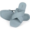 ROXONI Women Slippers Shower Pool Sandals Criss Cross Bathroom Quick Drying Slippers - 2 of 4