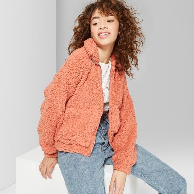 wild fable sherpa coat