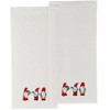 The Lakeside Collection Gnome Christmas Collection - Set of 2 Kiitchen Towels - 2 of 3
