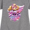 - Paw Patrol - Skye Lightning Graphic Short Sleeve Fleece Dress - 2 of 4