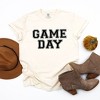 Simply Sage Market Women's Game Day Puff Print Short Sleeve Garment Dyed Tee - 3 of 4