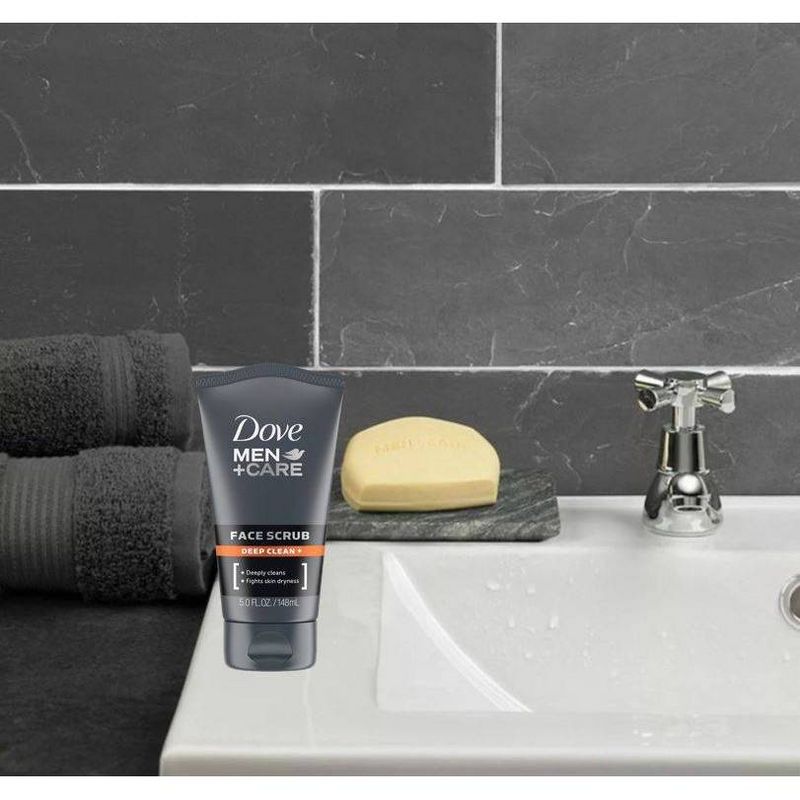 Dove Men+Care Deep Clean + Facial Cleanser Exfoliating Face Wash - 5oz, 4 of 5