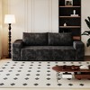 71" Corduroy 3-Seater Sofa with Deep Seat Design, Family Sofa for Living Room or Apartment, No Assembly Sofa for Couples or Guests-Koiai - 2 of 4
