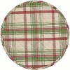 Park Designs Up On The Housetop Placemat 15" Dia Set Of 4 - 2 of 4
