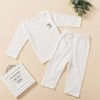 MyKids-Usa Baby Cartoon Print Long Sleeved Shirt Combo Pants Soft Sets Pajamas - 2 of 4