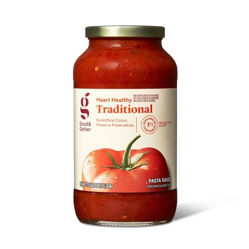 Heart Healthy Traditional Pasta Sauce  - Good & Gather™ : Target