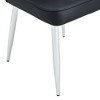 NicBex Modern Faux Leather Dining Chairs, Comfy Thickened Backrest & Metal Legs Side Chairs for Kitchen Office Bedroom - 4 of 4
