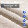 Ovios Orlando 5pc Gray Wicker Outdoor Patio Furniture Conversation Sofa Set with Cushions - 4 of 4