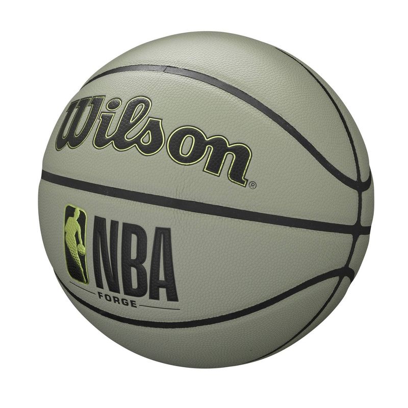 Wilson NBA Forge 29.5&#34; Basketball - Khaki, 4 of 12