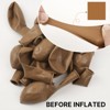 PartyWoo Balloons Light Brown Caramel Tan Boho 18 12 10 5 Inch 140 pcs - 4 of 4