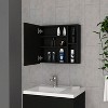 Depot E-Shop Medicine 18H" Single Door Cabinet, Two External Shelves, Three Interior Shelves - 3 of 4
