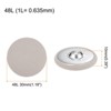Unique Bargains Metal Shank Round Cloth Covered DIY Sewing Buttons 20 Pcs - 2 of 4