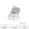 Hunter Fans 8.25" Cypress Grove Wall Light Brushed Nickel Finish 1-Light Sconce for Modern Spaces - 3 of 4